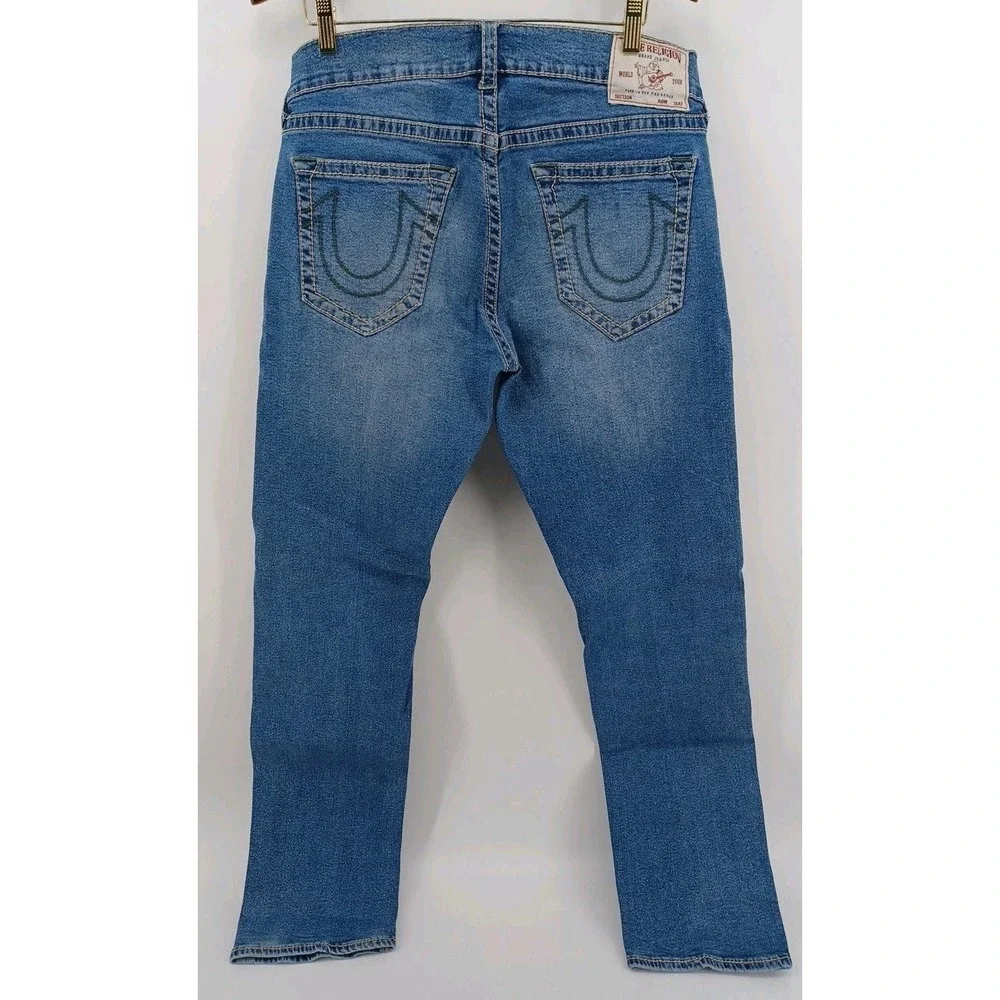 True Religion Mens Ricky BigT Relaxed Straight 36x33